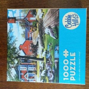 Cobble Hill Farmyard Companions 1000 Piece Jigsaw Puzzle